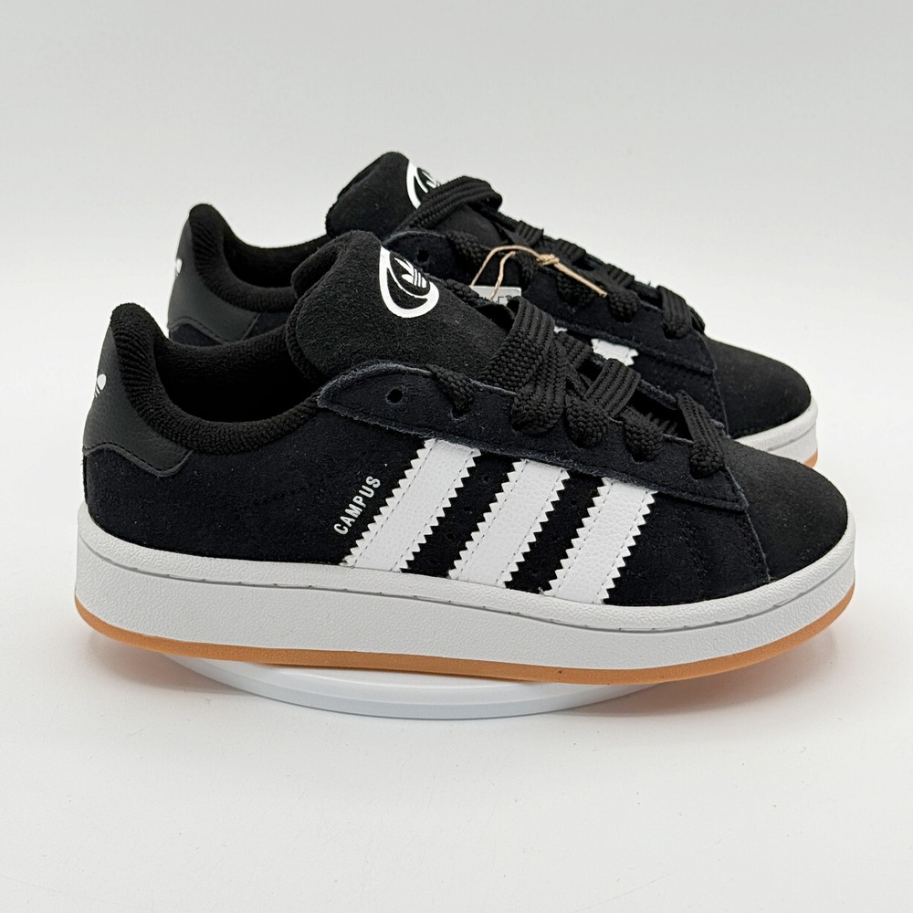 Adidas Campus 00s Childrens 'Black White' / Size 3 / JI4331 Suede, New